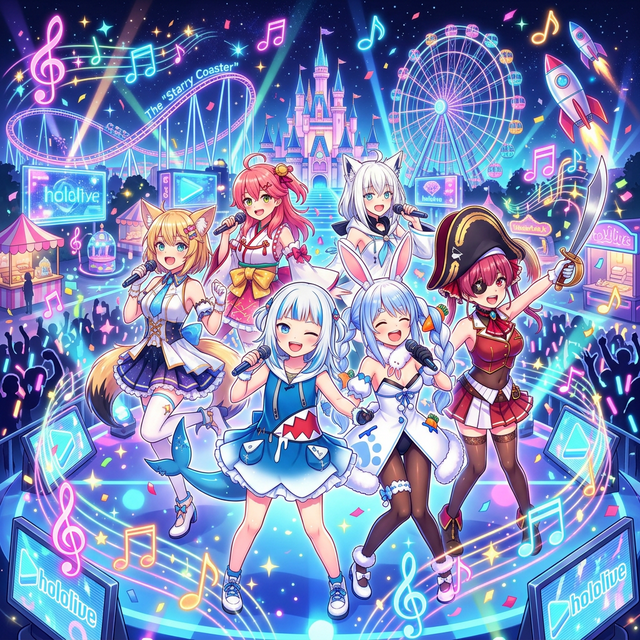 [MOBILE GAME] Hololive drops first official game: ‘Dream Park’ pre-reg open