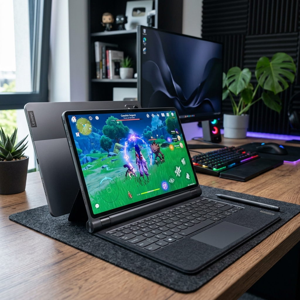 A ‘work tablet’ with gamer DNA: Lenovo’s Idea Tab Pro Gen 2 ships with Snapdragon power and a big 3.5K screen