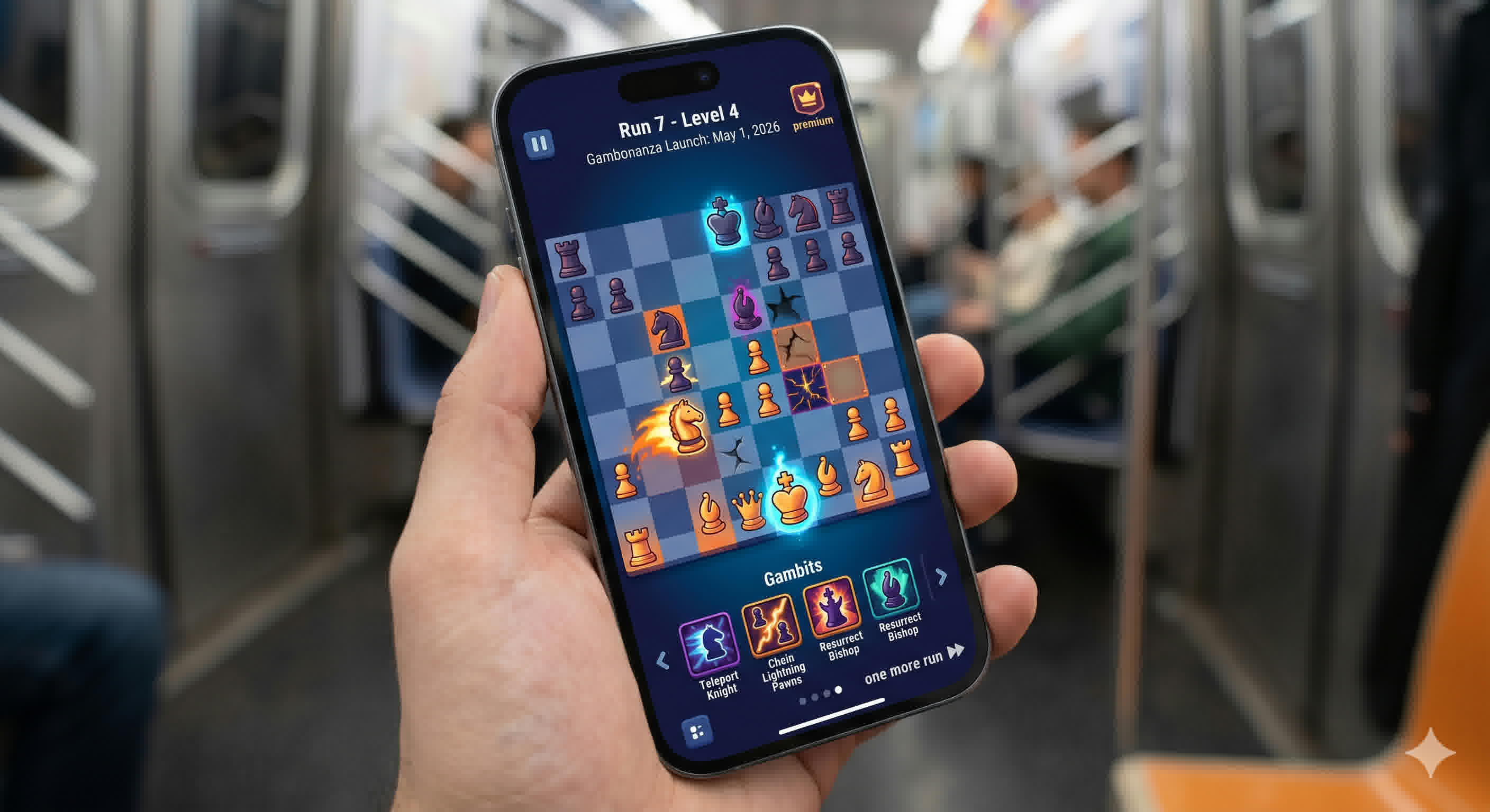 Chess meets Hades: Gambonanza’s mobile port brings roguelike chaos to your daily commute