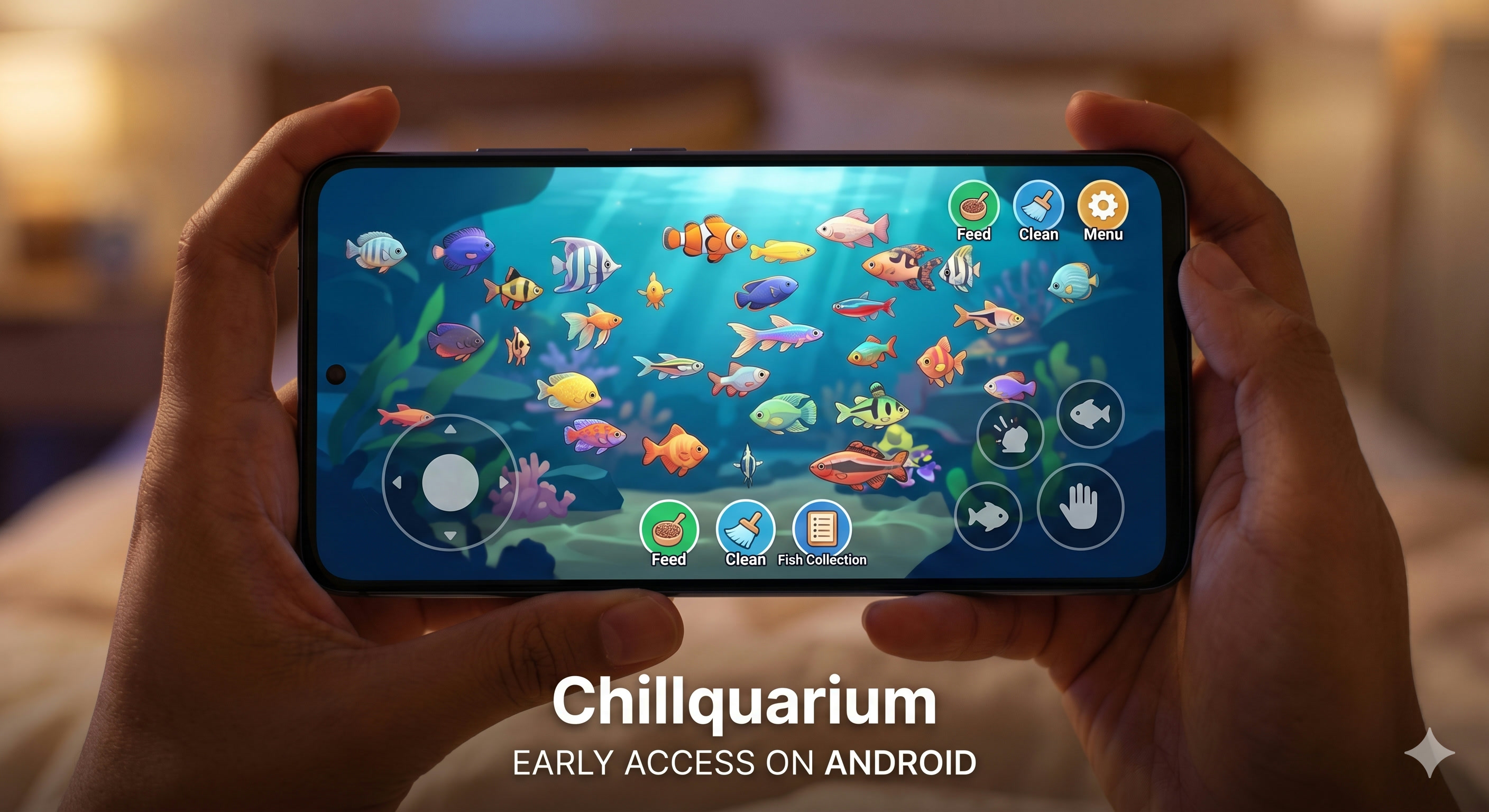 Chillquarium swims onto Android: The viral fish-idle game enters early access with full cross-progression