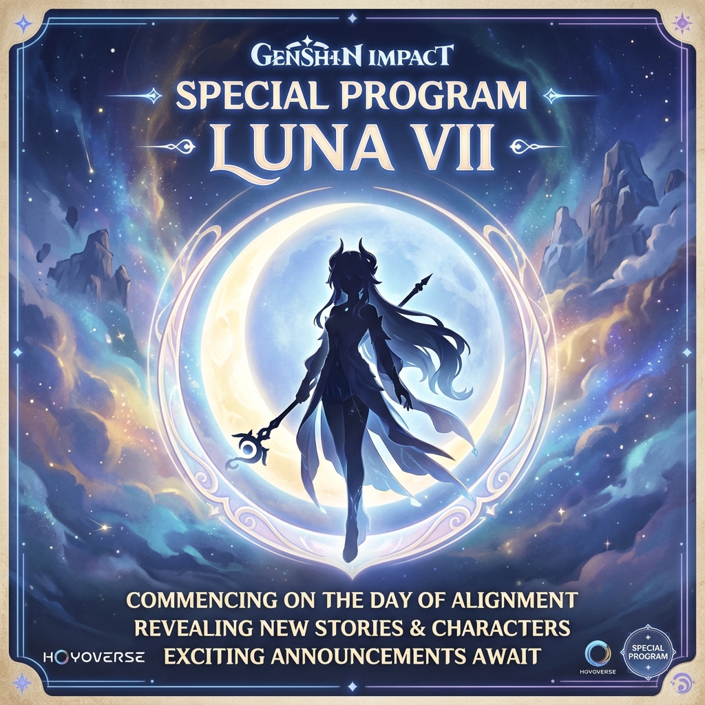 Genshin Impact sets Luna VII Special Program for 8 May