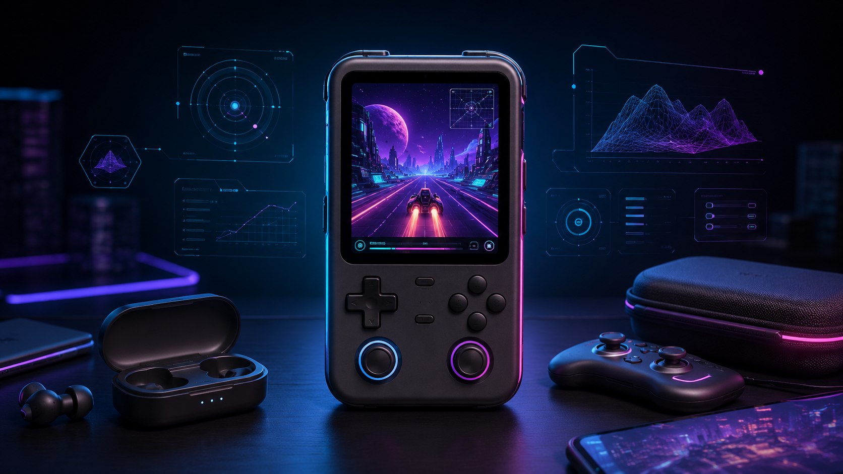 AYANEO unveils Konkr Pocket Block, a compact Android handheld with AI branding
