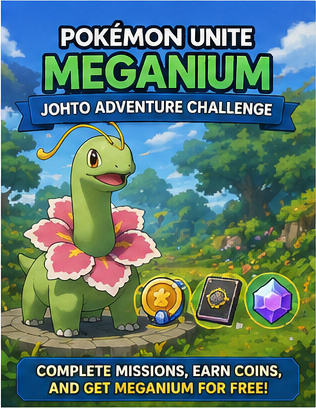 Pokémon Unite’s Meganium event lets players grind for a free Unite License