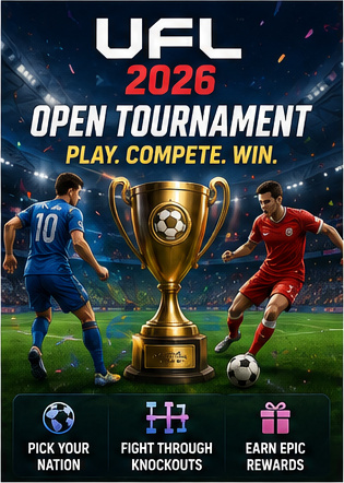 UFL 2026 adds Open Tournament mode for World Cup-style mobile football drama