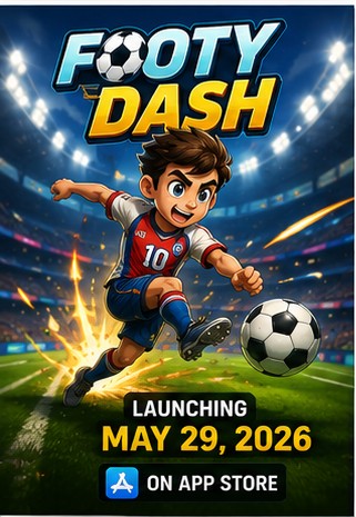 Footy Dash slips into the 29 May App Store lane for quick football arcade fans