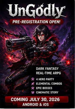 UnGodly opens mobile pre-registration for cinematic dark fantasy combat