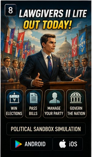 Lawgivers II LITE turns election promises into portable political trouble