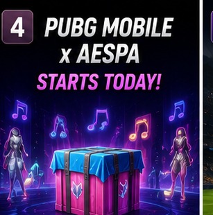 PUBG Mobile x AESPA turns the battleground into a K-pop Lucky Spin runway