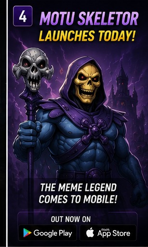 MOTU Skeletor turns meme villain energy into today’s weirdest mobile release