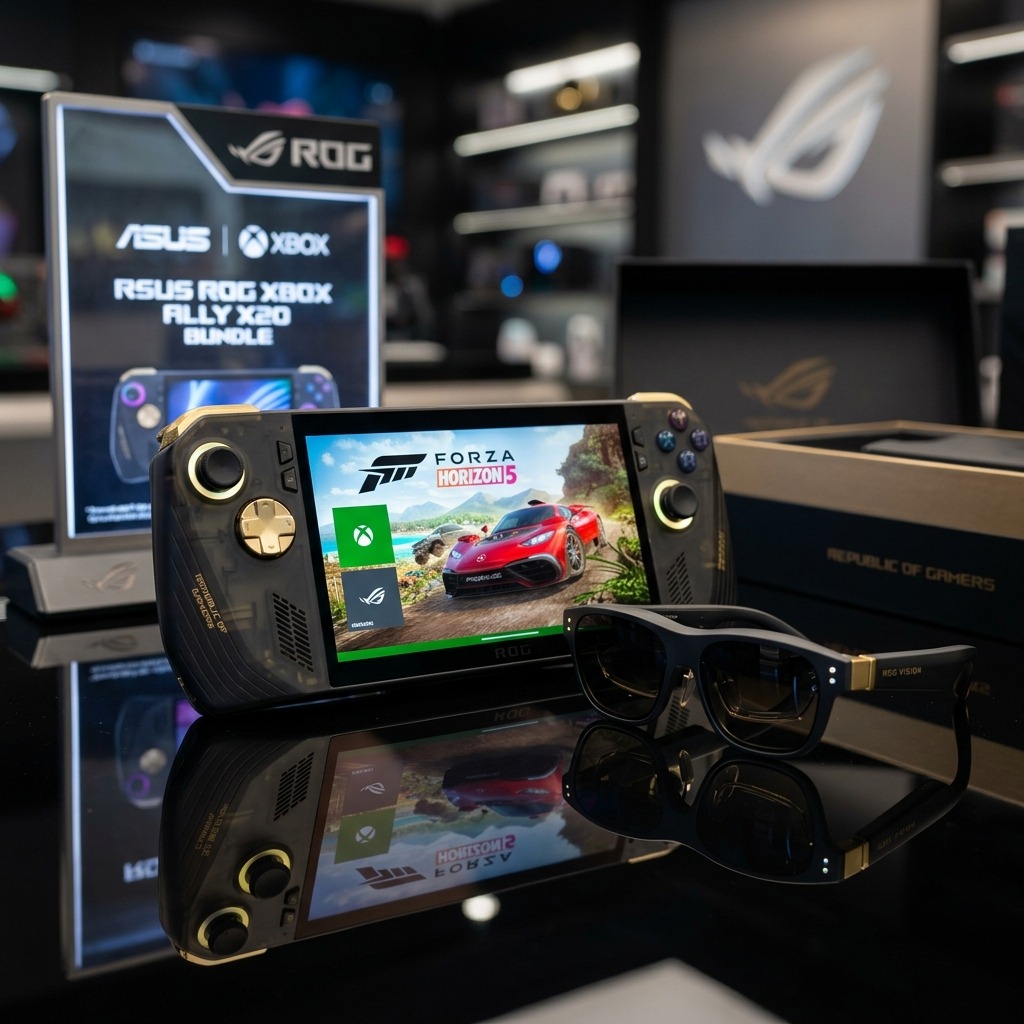 ASUS ROG XBOX Ally X20 turns portable gaming into an OLED-and-AR collector flex