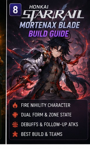 Honkai: Star Rail’s Mortenax Blade guide makes Fire Nihility look dangerous