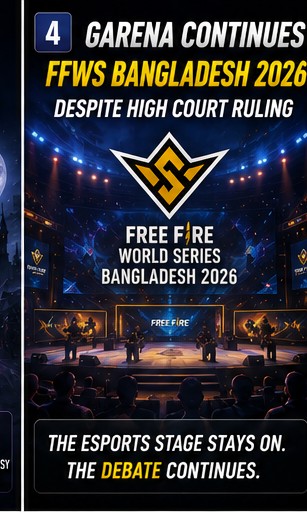 Garena keeps FFWS Bangladesh running despite High Court pressure