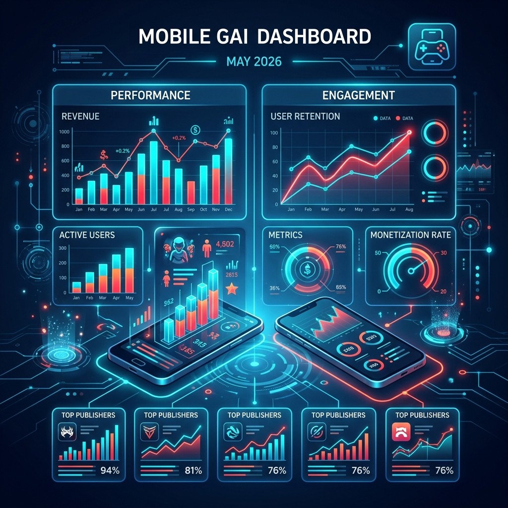 May publisher chart shows Miniclip winning downloads while Tencent dominates revenue