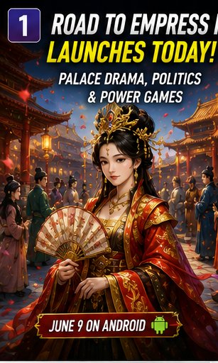 Road to Empress II launches today with palace drama, politics and power games