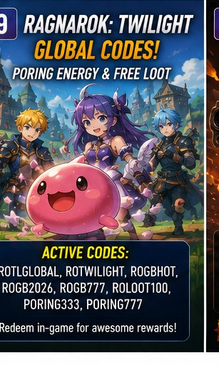 Ragnarok: Twilight Global codes bring Poring energy and free rewards