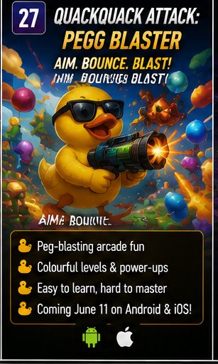 QuackQuack Attack: PEGG Blaster waddles toward June 11