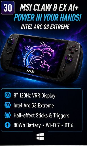 MSI Claw 8 EX AI+ keeps Intel’s handheld comeback expensive but exciting