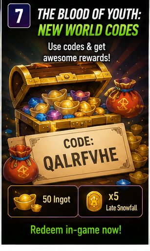 The Blood of Youth: New World codes start the launch freebie rush