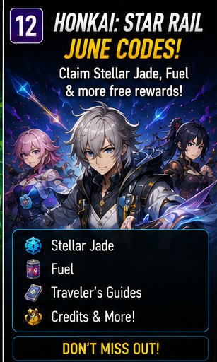 Honkai: Star Rail June codes keep Stellar Jade and Fuel flowing