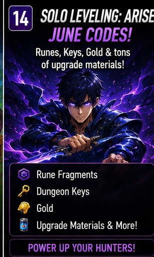 Solo Leveling: ARISE June codes bring upgrade fuel for hunters