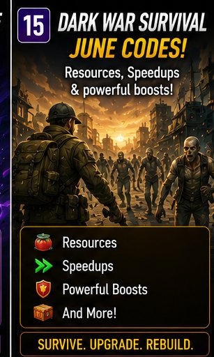 Dark War Survival codes help zombie strategists stretch resources