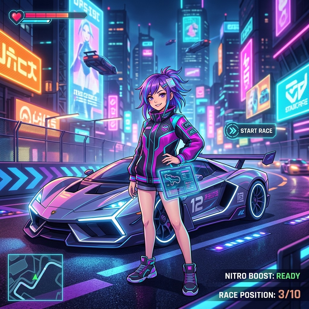 Project GT mixes racing, ARPG combat and car-girl chaos, but questions remain
