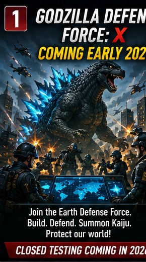 Godzilla Defense Force: X brings 70 years of kaiju history to mobile