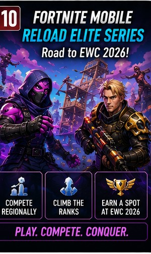 Fortnite Mobile Reload Elite Series builds a path toward EWC 2026
