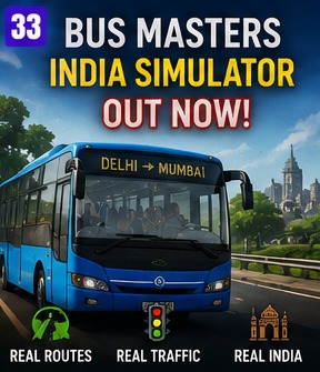 Bus Masters: India Simulator launches on Android and iOS