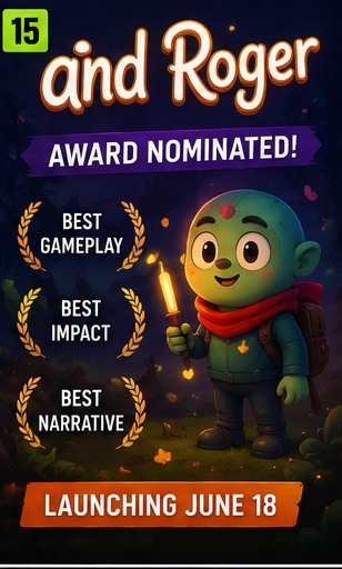 and Roger gets award attention before its June 18 mobile release
