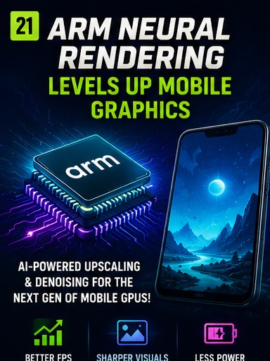 Arm’s neural rendering tech points to better mobile graphics