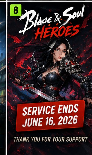 Blade & Soul Heroes shuts down globally today