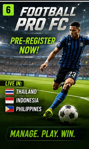 Football Pro FC opens pre-registration in Southeast Asia