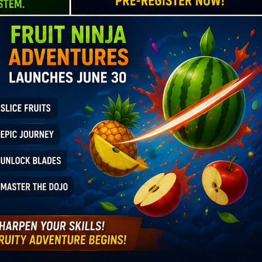 Fruit Ninja Adventures keeps slicing toward June 30