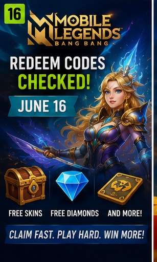 Mobile Legends redeem codes checked for June 16