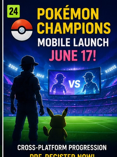 Pokémon Champions mobile launch is one day away