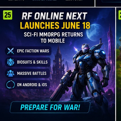 RF ONLINE NEXT prepares for June 18 mobile launch