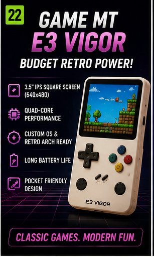 GameMT E3 Vigor gets fresh retro handheld attention