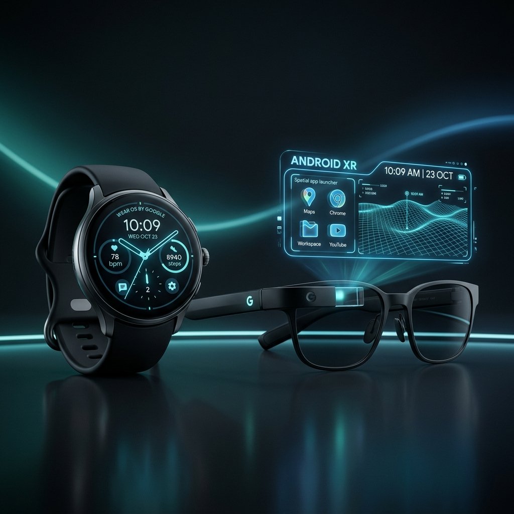 Wear OS 7 and Android XR stay in Google’s 2026 device push
