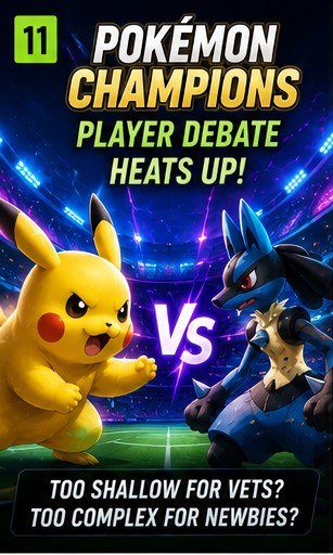 Pokémon Champions gets player debate treatment