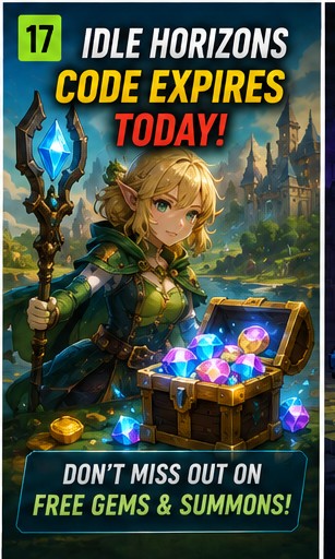 Idle Horizons code expires today