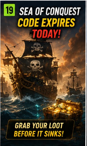 Sea of Conquest code expires today
