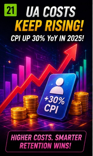 User acquisition costs keep climbing