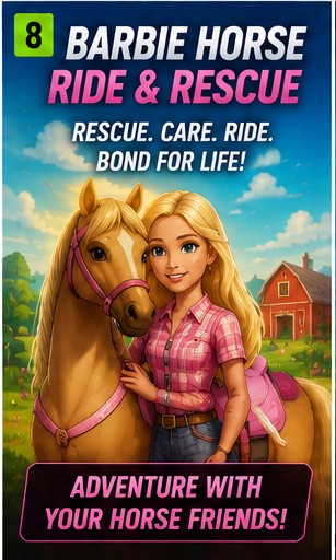 Barbie Horse Ride and Rescue joins the mobile release slate