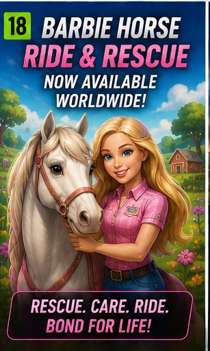 Barbie Horse Ride & Rescue keeps galloping after launch