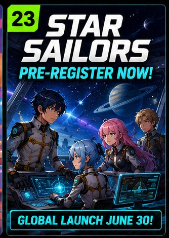Star Sailors opens pre-registration
