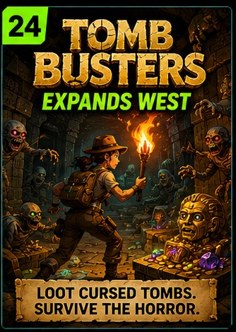 Tomb Busters expands to the West