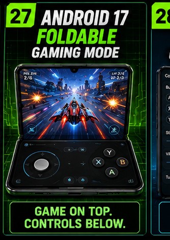 Android 17 foldable gaming mode remains the big mobile hardware story