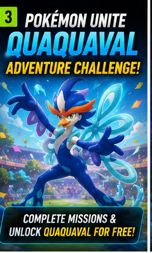 Pokémon Unite kicks off Quaquaval Adventure Challenge