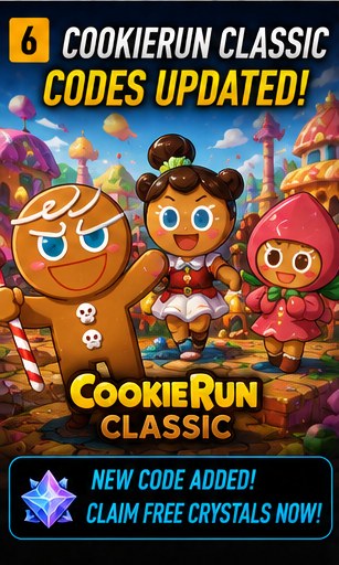 CookieRun Classic coupon codes updated today